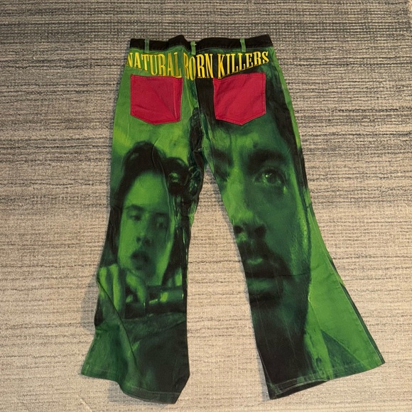 Roam the Halls “Natural Born Killers” Baggy Jeans - Size L - Picture 7 of 8